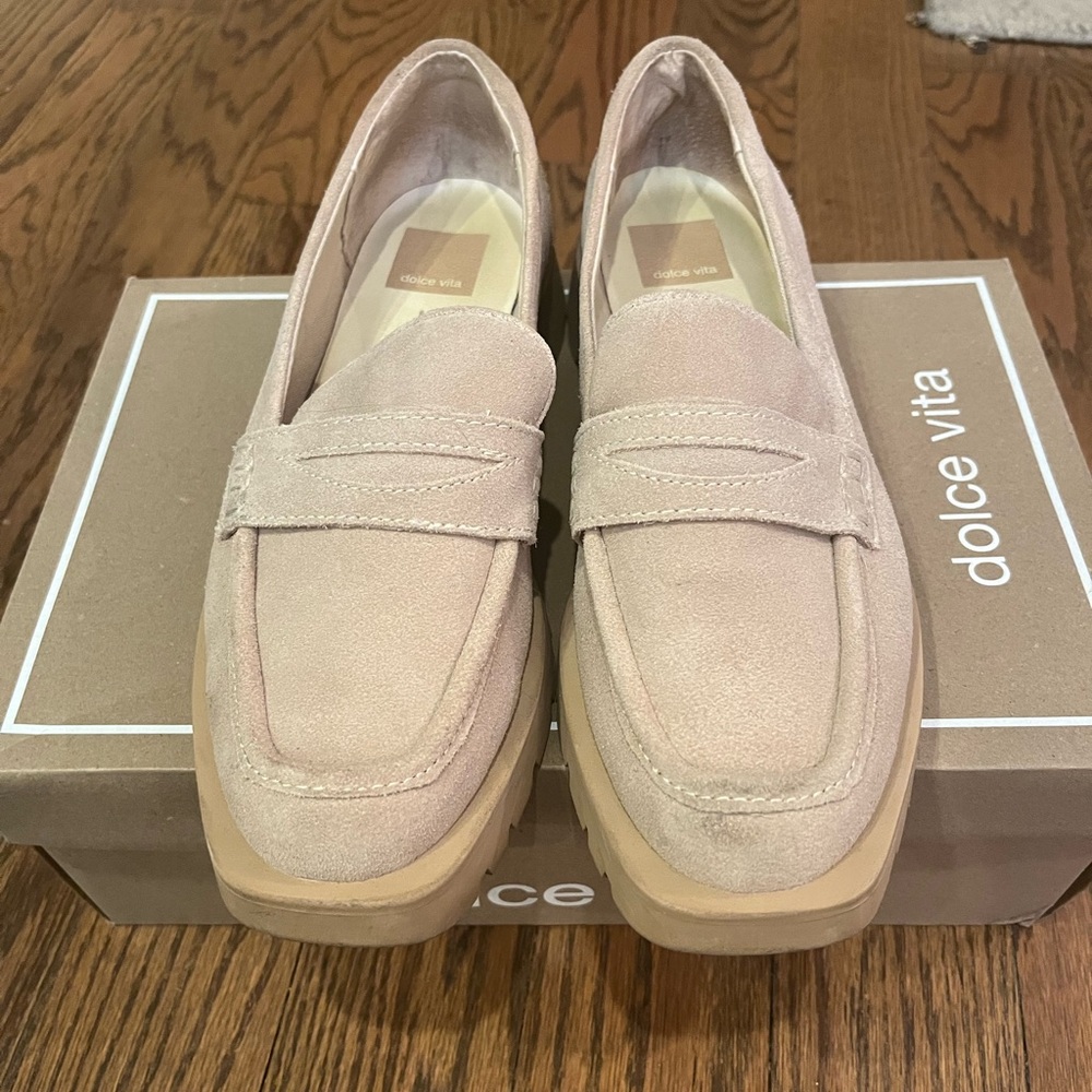 Dolce Vita Dune Suede Chunky Loafers